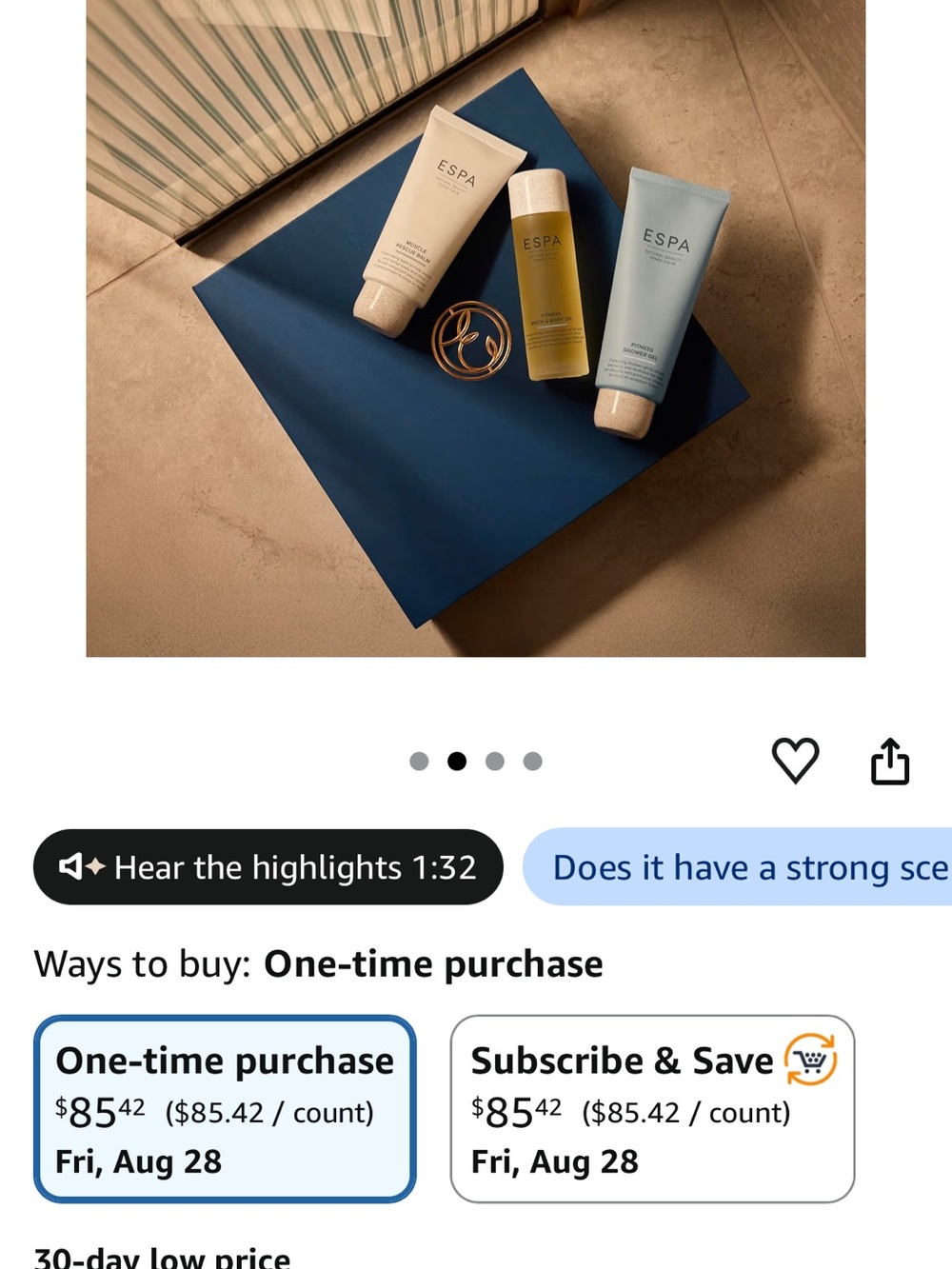 Women Skincare Set in Blue and Cream